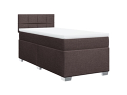 Box Spring Bed, Box Spring Beds Vidaxl Marrom Tecido (80 X 200 Cm)
