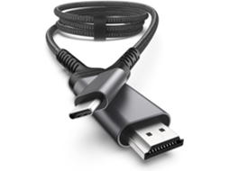 Cabo Usb c para Hdmi, Hdmi 2.0 4k a 60hz Thunderbolt AQUAFORGE