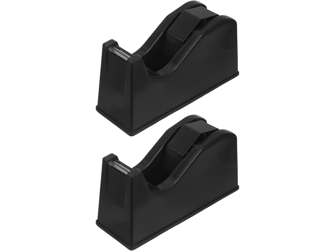 Dispensador De Fita Adesiva Dupla Face Amosfun, 2 Peças, Com Base Antiderrapante E Núcleo De 1 3, Ideal Para Escritório