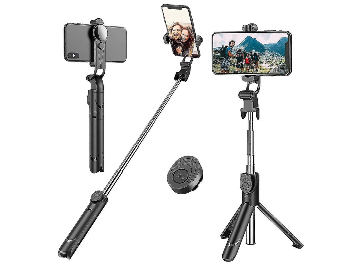Tripé Para Selfie Com Bluetooth, Suporte Para Celular De 45 Polegadas, Suporte Para Iphone.