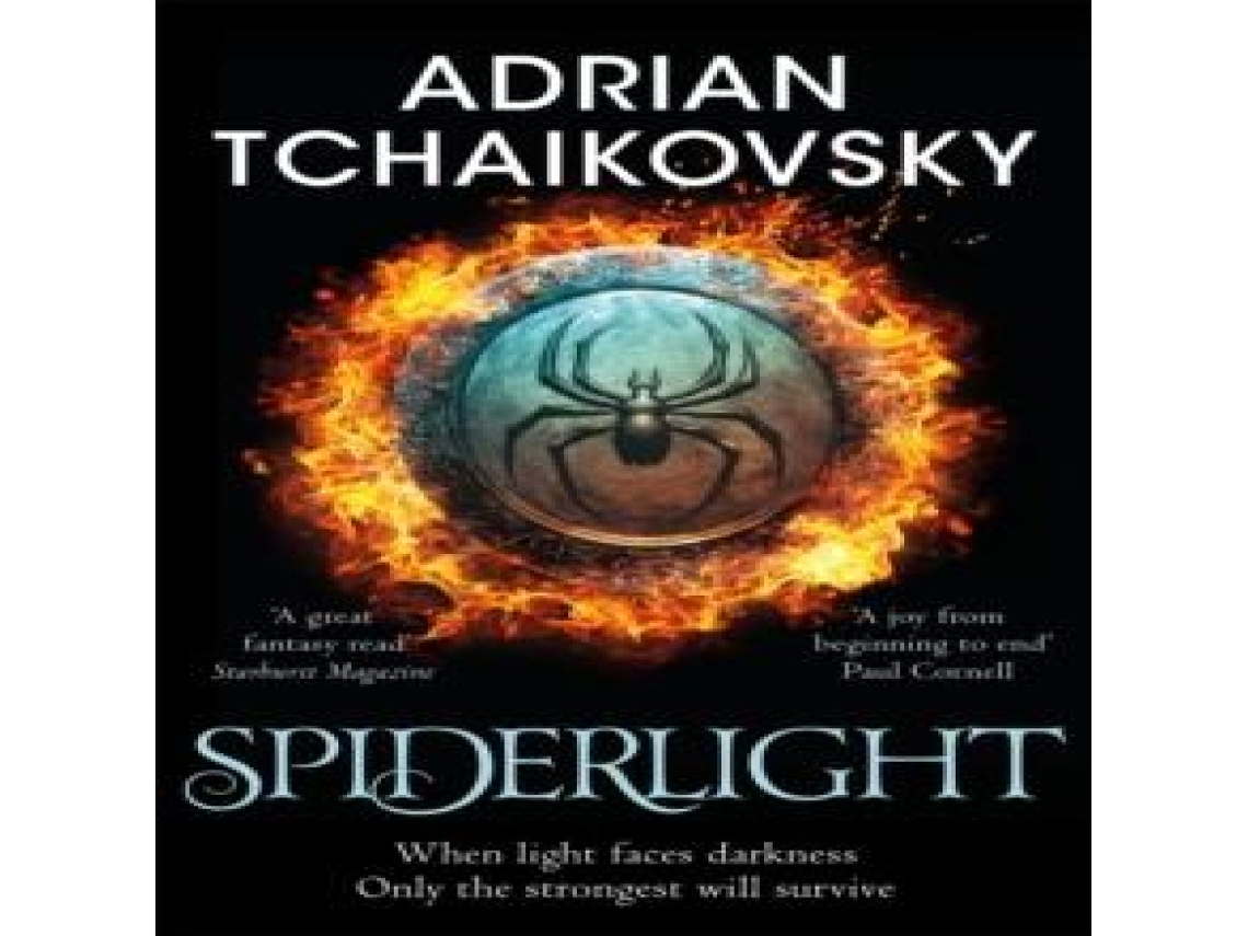 Livro Spiderlight de Adrian Tchaikovsky (Inglês)