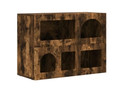 Buffet Carvalho Defumado com MAISON EXCLUSIVE (80,5x35x59 cm)