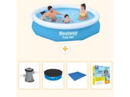 Bestway Piscina Bestway Fast Set Redonda - 305x66 Cm - 5-peças S198