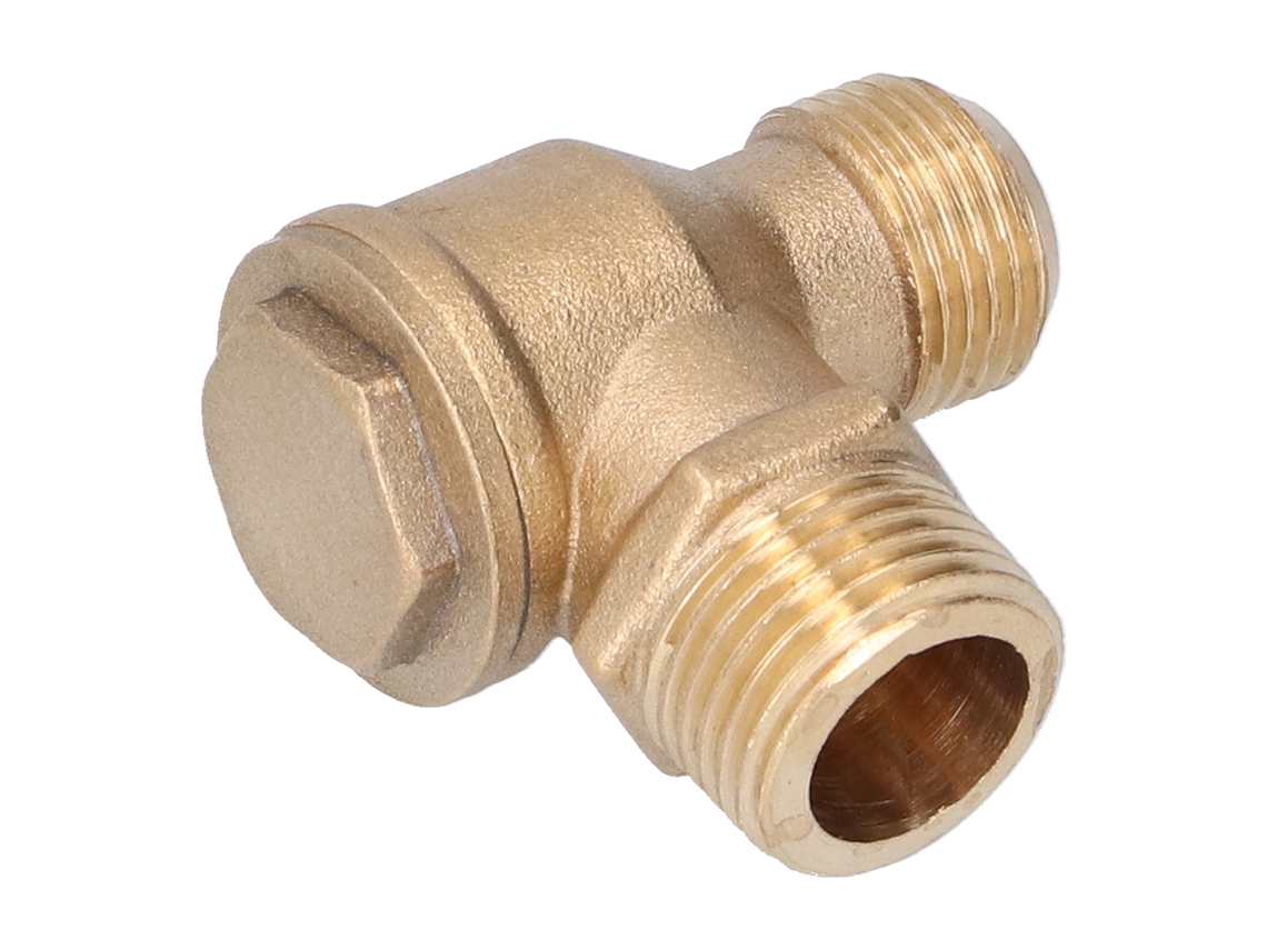 Válvula De Retenção De Latão Bidirecional Resistente À Corrosão Para Compressor De Ar Acessórios Substituíveis