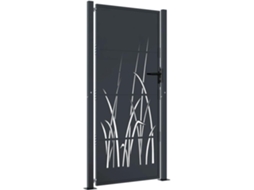 Garden Gate, Garden Gates Vidaxl Antracite Aço (100 X 200 Cm)