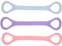 Conjunto de 3 Faixas Elásticas em Formato Oito S/MARCA