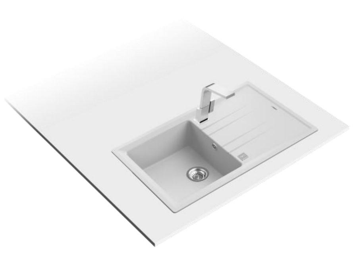 Teka Lava Louça Stone 50 Btg 1C 1E Branco