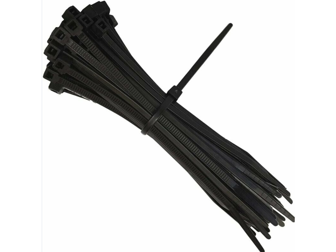 Abraçadeiras Cabo, 200 Mm X 2, 5 Mm, Abraçadeira De Cabo, 2,5 Mm, Nylon, Para Organização De Cabos