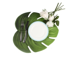 Toalha De Mesa De Casamento Ginkgo Antiderrapante Isolamento Térmico