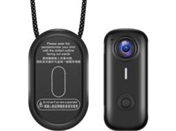 Câmera Sport Wifi 1080p Magnética Com Design Mini Pouce Ângulo Grande De 120° E Estabilização Inteligente
