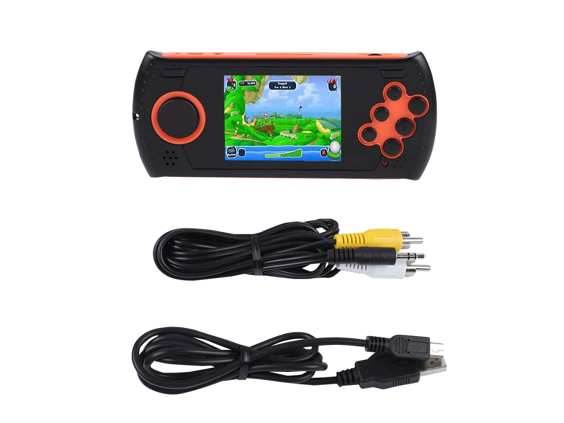 Console Portátil 32 Bit Com Tela Colorida 2.5 Polegadas
