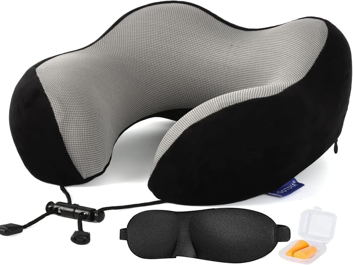 Lurelia Almofada Banho, Ergonómica, Espuma Viscoelástica, Respirável, Lavável, Ajustável, 12v Carro, Bolsa Transporte, Banheira Spa