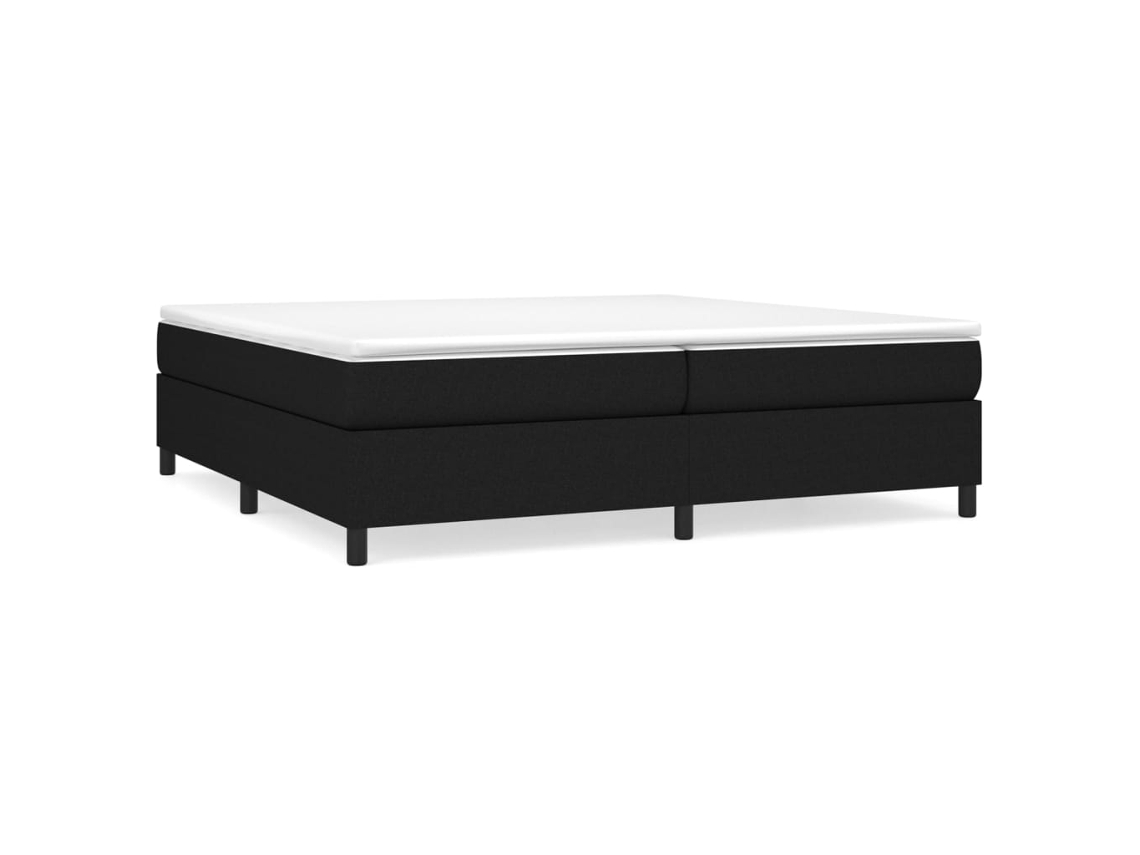 Box Spring Bed Frame, Box Spring Bed Frames Vidaxl Preto Tecido (200 X 200 Cm)