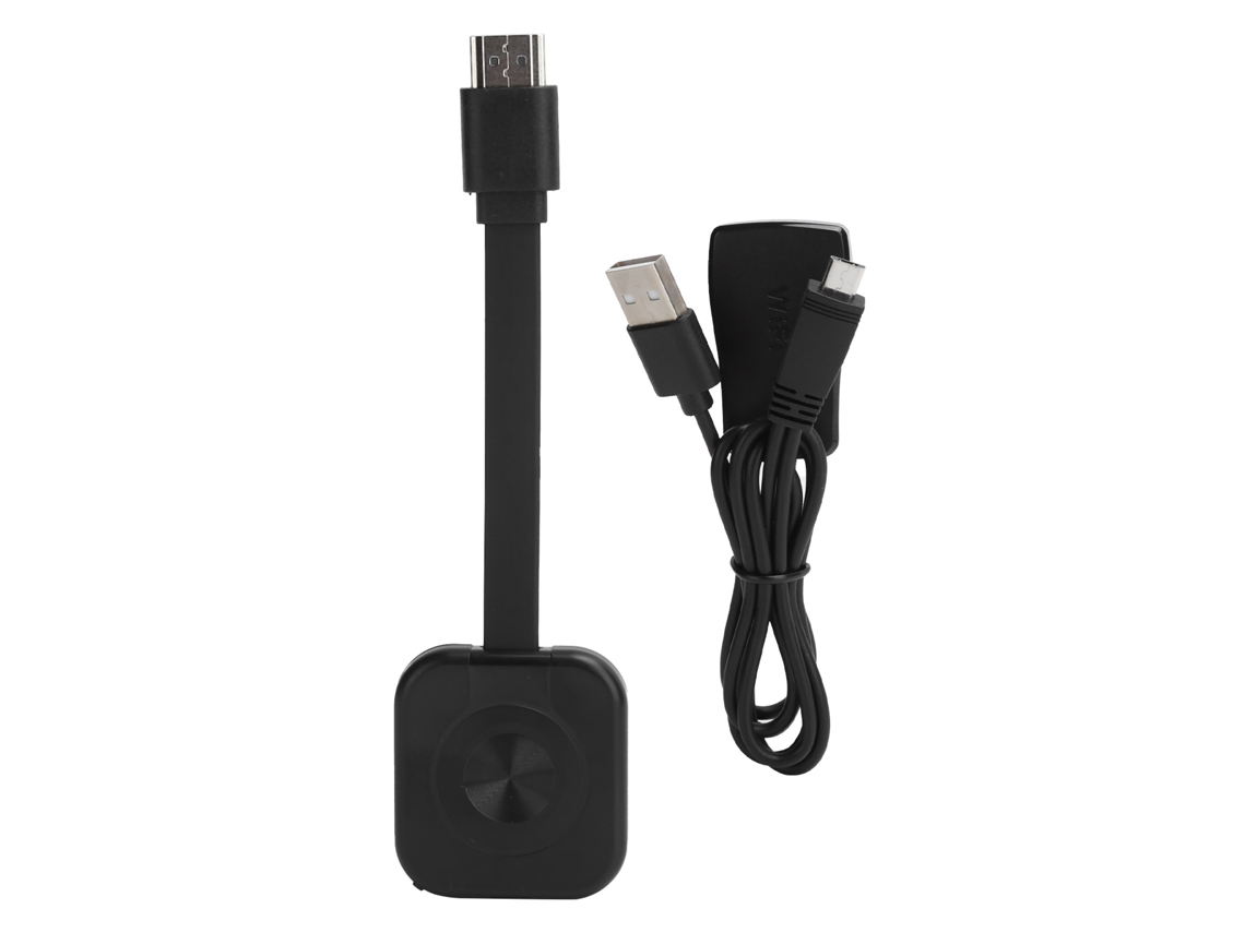 Dispositivo receptor de espelhamento de tela Wi-Fi sem fio, dongle de interface multimídia HD para iOS e Android CHABERLU