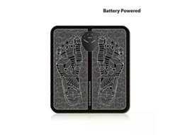 Tapete De Massagem Para Pés Ems Elétrico Personalizável, Com Estimulação Muscular Elétrica, Dobrável E Almofada Pa Ra Massagem.
