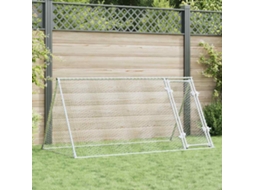 Vidaxl Galinheiro 200x105x91 Cm Aço Galvanizado Prateado