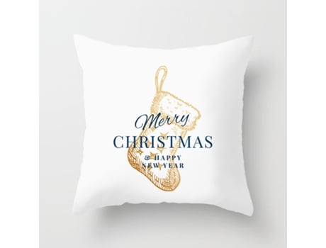 Capa de Almofada Decorativa WITDREAMER Estilo Nórdico de Natal
