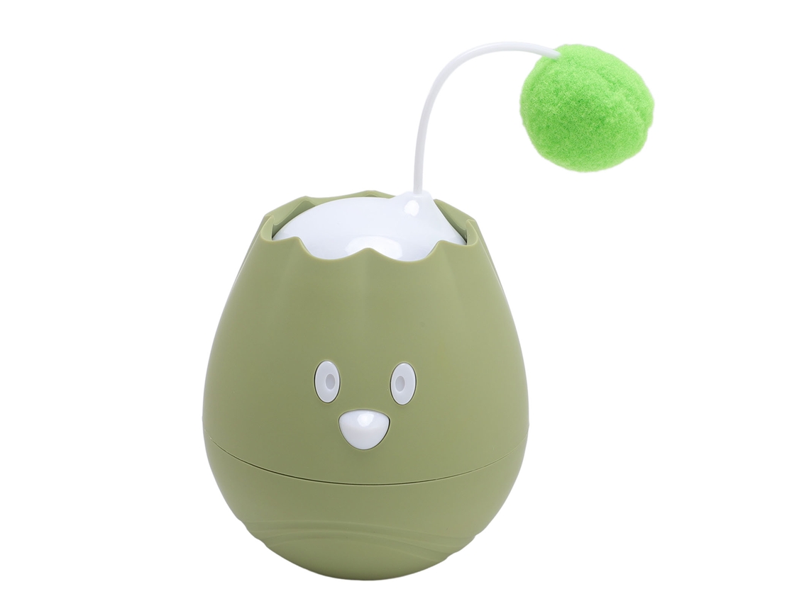 Aetheria bola de Brinquedo Interativo para Gatos Automática Rolamento para Brincar Sozinho Kitten Verde
