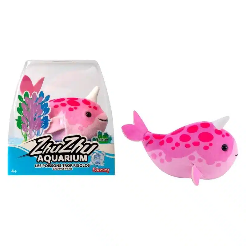 Pez Interactivo Zhu Zhu Fish Coral El Narval Rosa 51115sz1000 Toy Partner Más De 4 Añosp24toy Partner