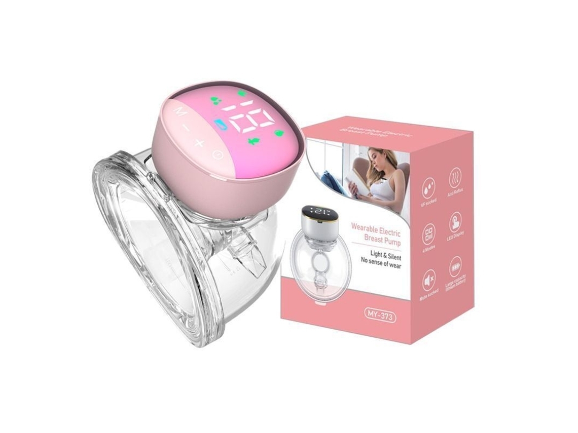 Bombatira Leite Elétrica Para Leite Recém-nascido Rosa Confortável*