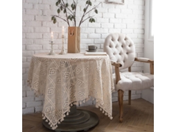 Toalha De Mesa Vintage Artesanal Em Renda Para Banquetes
