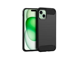 Capa COOL iPhone 15 Plus Carbono Preta COOL Acessórios