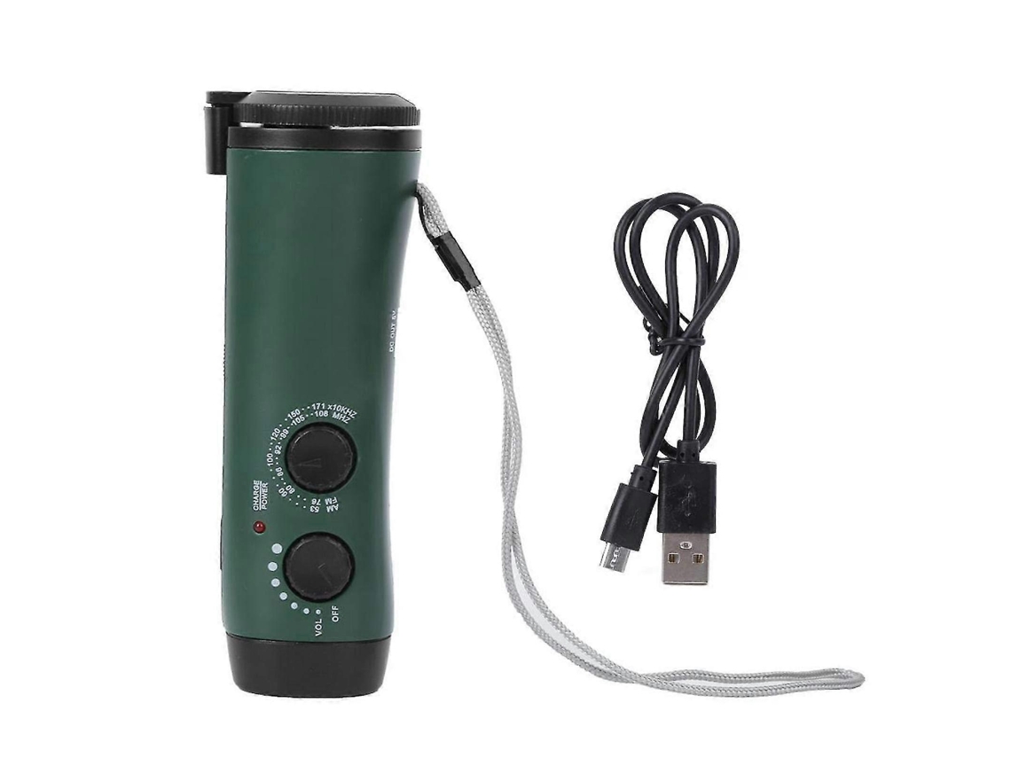 Rádio De Emergência Com Manivela E Dínamo Am/fm, Rádio Multifuncional De Emergência Para Acampamento, Rádio De Manivela Olysi Shop
