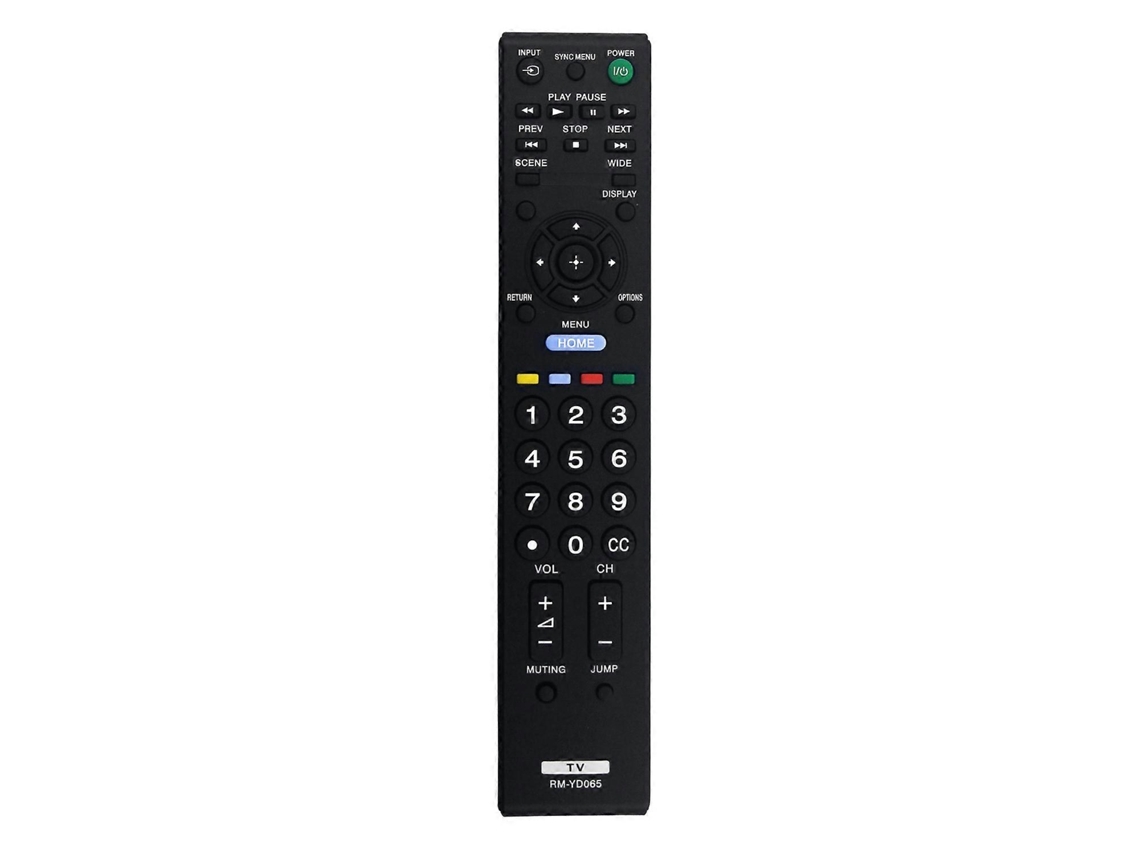 Rm-yd065 Controle Remoto De Substituição Para Tvs Lcd Sony Bravia Kdl-22bx320, Kdl-22bx321, Kdl-32bx320, Kdl-32bx321, Kdl-32bx420 E Kdl-32bx421
