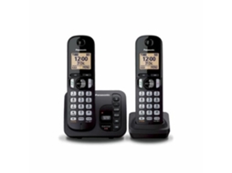 Telefone Fixo PANASONIC. Kx-Tgc222 Preto