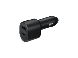 Carregador Duplo Super Rápido Carro Preto