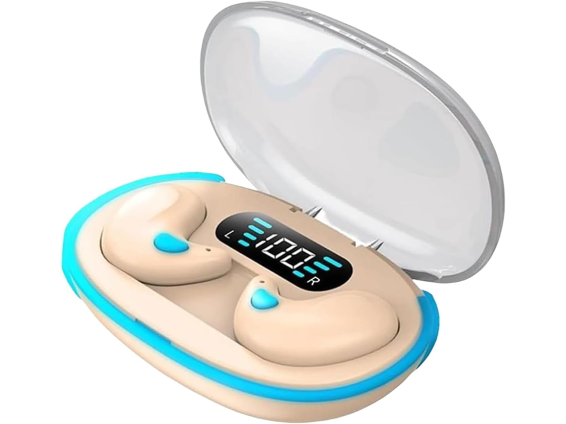 Fones De Ouvido Condução Óssea Para Dormir, Fones De Ouvido Com Cancelamento Ruído Para Esportes