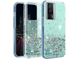 Capa Protetora Padrão para Xiaomi Xiaomi Poco F5 Pro HONGWE. Anti-Choque Transparente