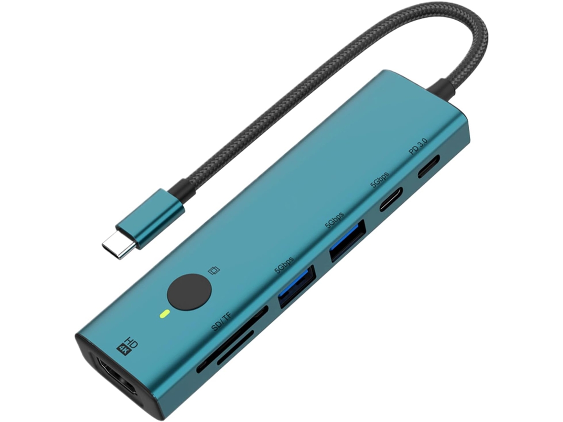 Hub Usb Multiportas, Estação De Acoplamento 3.0