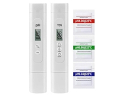 Testador Digital De Qualidade Da Água 0 14ph Medidor De Temperatura Tds Para Água Potável Piscina Aquário Calibração Automática Slowmoose