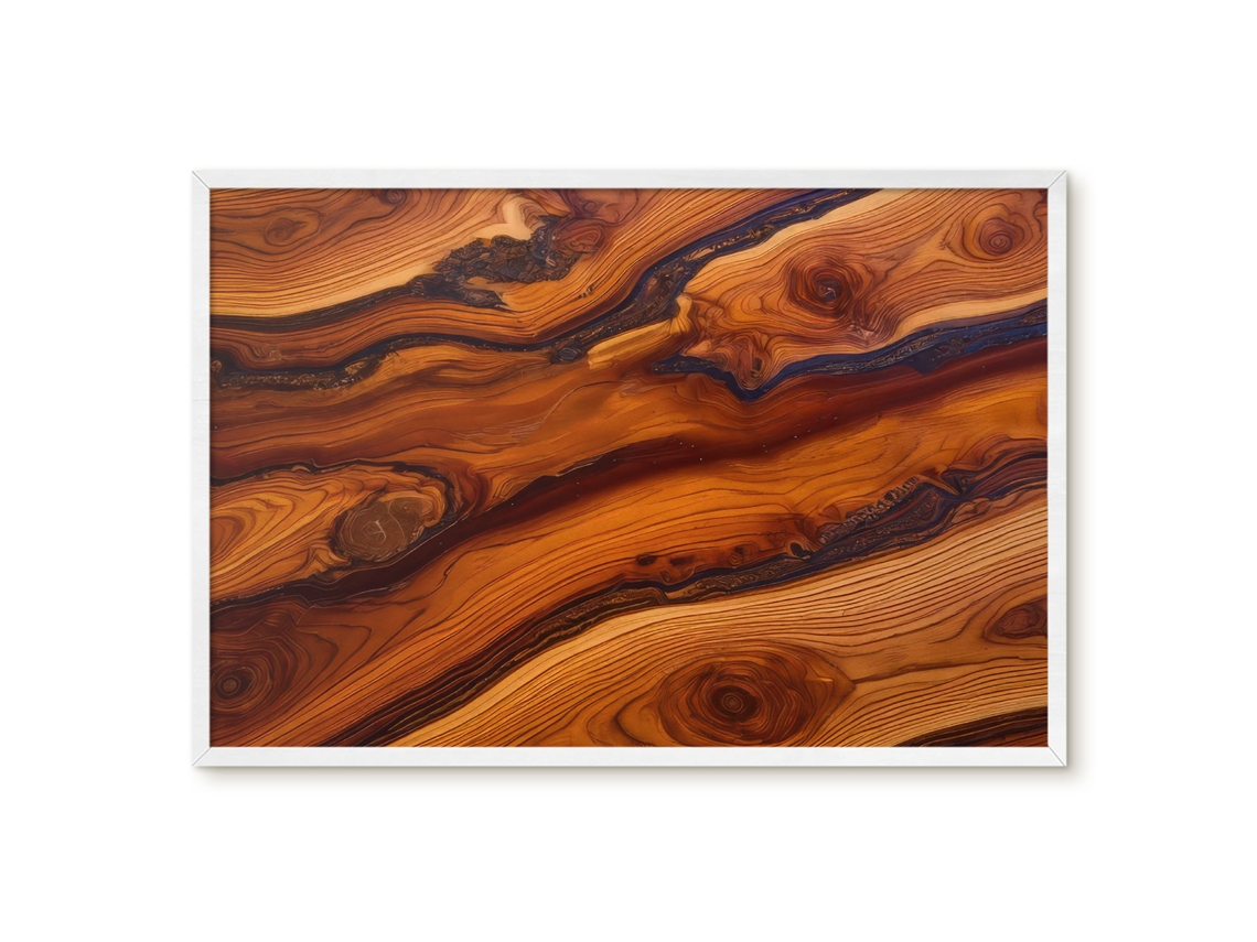 Magnetic Wall Board Wooden Boards For The Office Espelharte (60x40 Cm)
