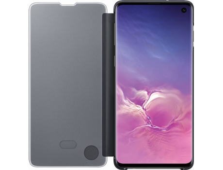 Capa SAMSUNG Galaxy S10 Clear View Preto | Worten.pt