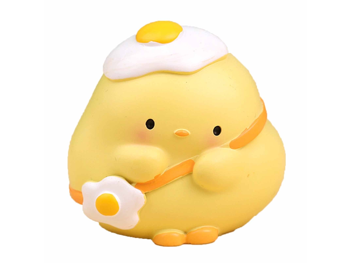 Figurinha De Galinha Adorável Em Resina Para Decoração