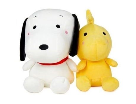 Melhores Juntos Snoopy e Emilio, Brinquedos de Pelúcia Tamanho Grande 27 Cm. Hallmark