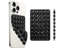 Nova Capa De Silicone Com Ventosa Para Celular, Dupla Face, Acessório Para Celular Com Forte Aderência Para Selfies E Vídeos, Permitindo O Uso Com As
