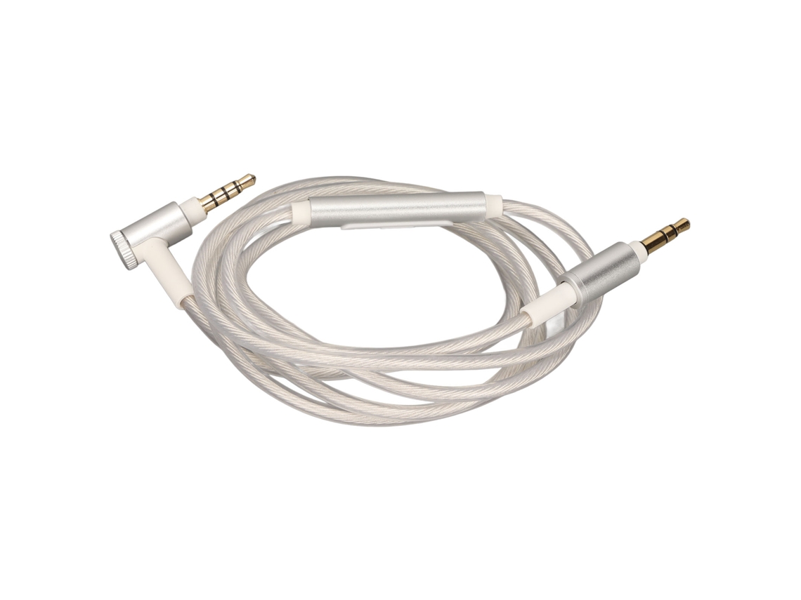 Cabo LAXISCREED Prata com Microfone para Sony Mdr z1000 Mdr 7520