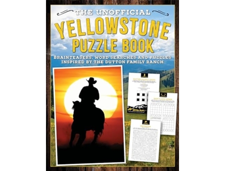 Livro The Unofficial Yellowstone Puzzle Book De Editors Of Media Lab Books (inglês)