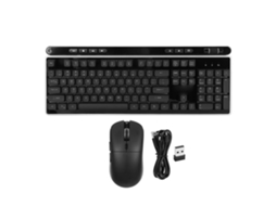 Combo De Teclado E Mouse Sem Fio Rgb
