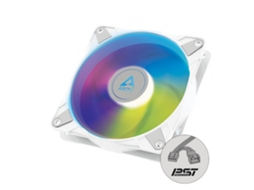 Ventoinha de Case Arctic P14 PWM PST A RGB Semi-Passiva de 140 mm com RGB Digital em Branco Arctic Cooling