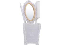 Presilha de cabelo portátil antiestática de plástico, 1 conjunto