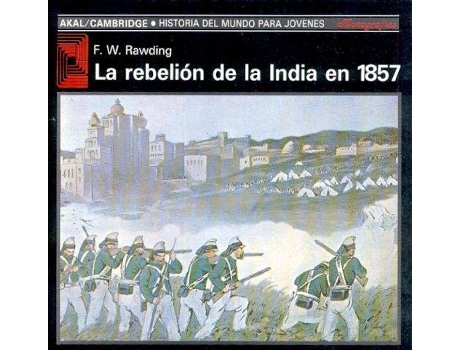 Livro Rebelión De La India En 1857 de F.W Rawding