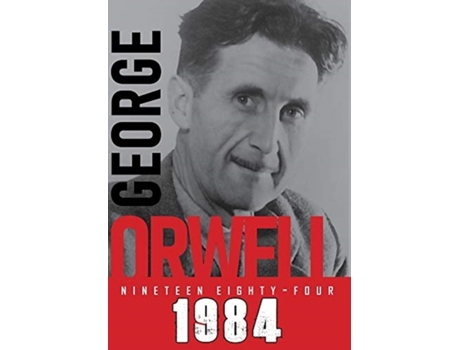 Livro Nineteen Eighty-Four de George Orwell (Inglês - Capa Dura)