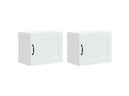 Conjunto de 2 Armários de Cozinha MAISON EXCLUSIVE em Branco 50x31x40 cm