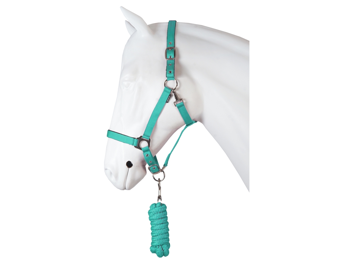Conjunto de Cabresto para Cavalos de Dez Centavos HORKA Extra Full