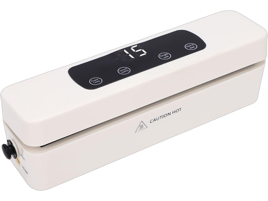 Seladora Automática De Alimentos, Compacta E Com Visor Lcd, Com Potente Sucção Para Carnes, Frutos D Gokoco