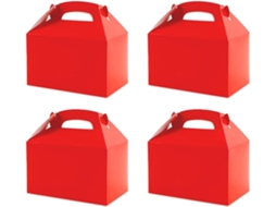 Conjunto De 50 Caixas De Presente Brancas Para Festas, Ideais Para Doces, Lanches E Presentes, Com A Gokoco